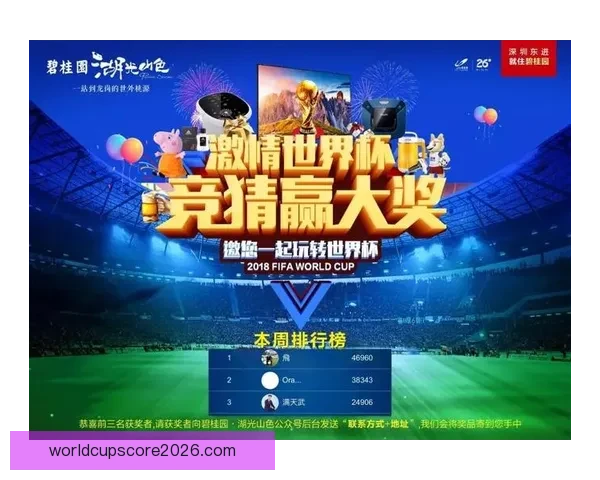 世界杯竞猜游戏平台全面上线 注册即可赢取丰厚奖励与豪华大奖